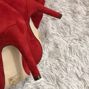 call it spring red boots